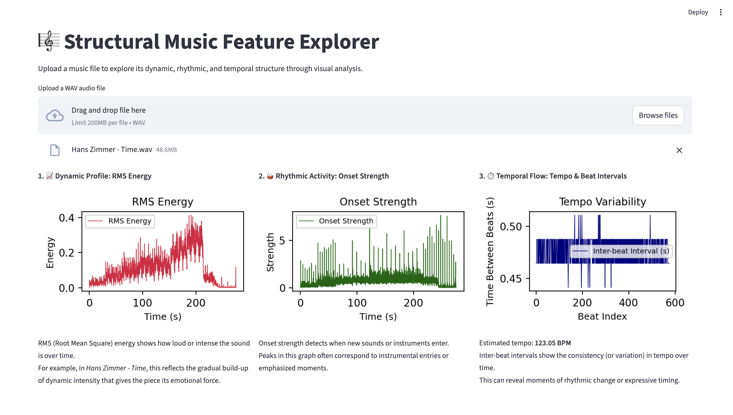 Music Feature Explorer image